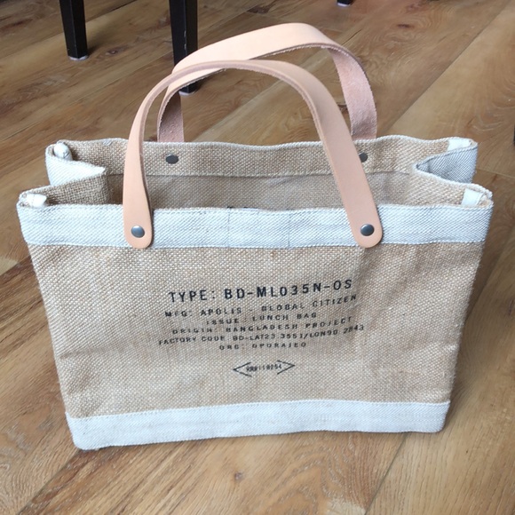 NEW Apolis Global Citizen Lunch Bag Spend Like It Matters - Picture 4 of 6